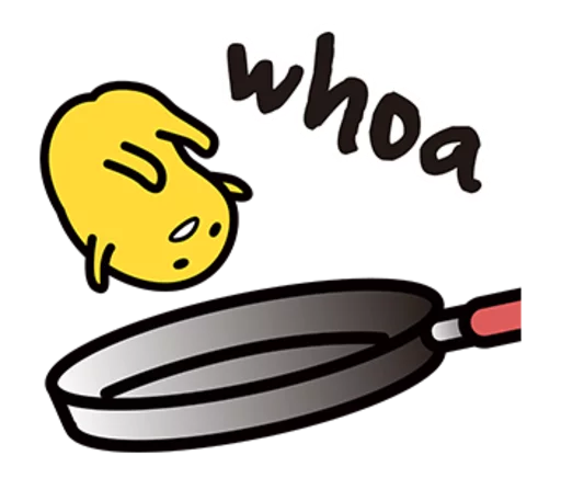 😯 Стикер «Gudetama» для Telegram