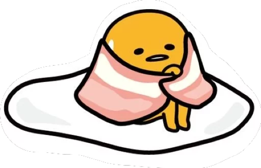 🤒 Стикер «Gudetama for Svikipiki» для Telegram
