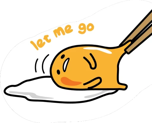 👎 Стикер «Gudetama for Svikipiki» для Telegram