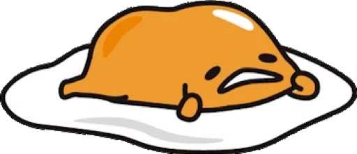 ☹ Стикер «Gudetama for Svikipiki» для Telegram