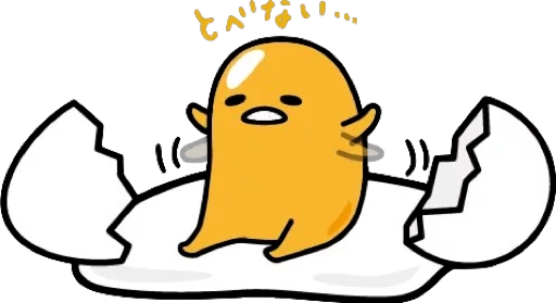 🐥 Стикер «Gudetama for Svikipiki» для Telegram