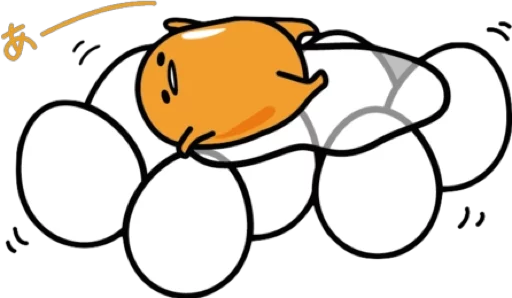 ⛅ Стикер «Gudetama for Svikipiki» для Telegram