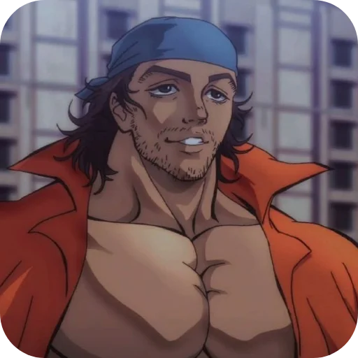 😁 Стикер «Baki the Grappler» для Telegram