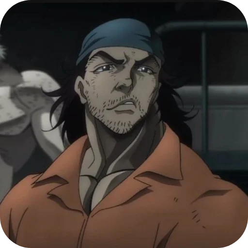 😠 Стикер «Baki the Grappler» для Telegram