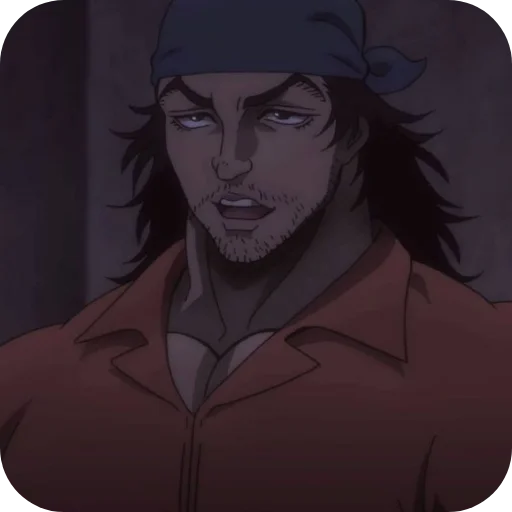 😐 Стикер «Baki the Grappler» для Telegram