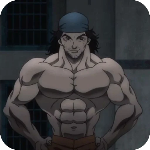 💪 Стикер «Baki the Grappler» для Telegram
