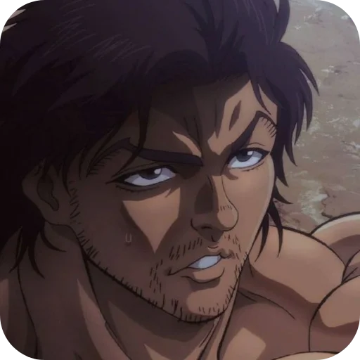 😟 Стикер «Baki the Grappler» для Telegram