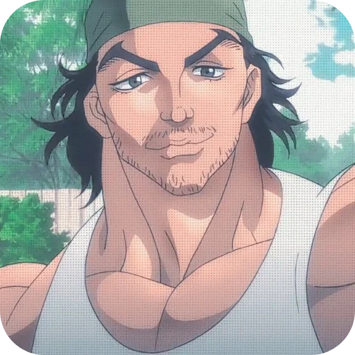 😏 Стикер «Baki the Grappler» для Telegram