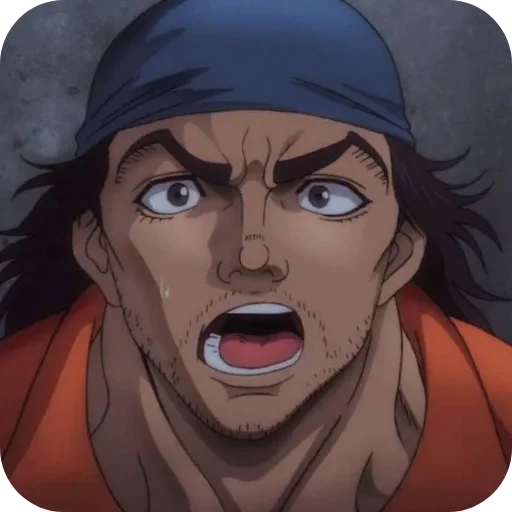 😲 Стикер «Baki the Grappler» для Telegram