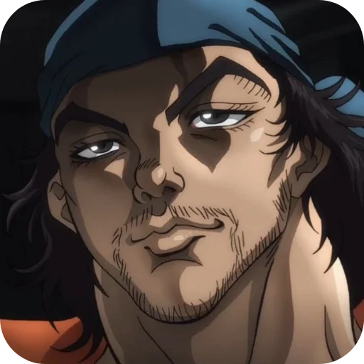 😏 Стикер «Baki the Grappler» для Telegram