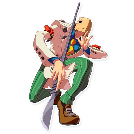 💉 Стикер «Guilty Gear» для Telegram