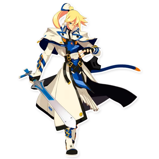 😕 Стикер «Guilty Gear» для Telegram