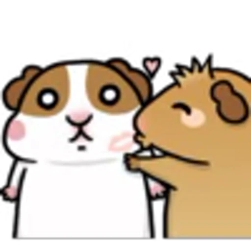 😘 Эмодзи «Guinea Pig» для Telegram