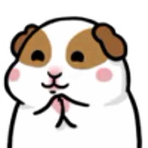 ☺️ Эмодзи «Guinea Pig» для Telegram
