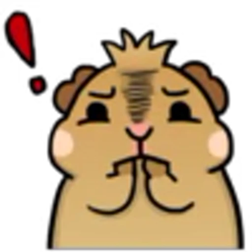 ❗️ Эмодзи «Guinea Pig» для Telegram