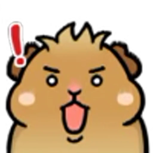 ❕ Эмодзи «Guinea Pig» для Telegram