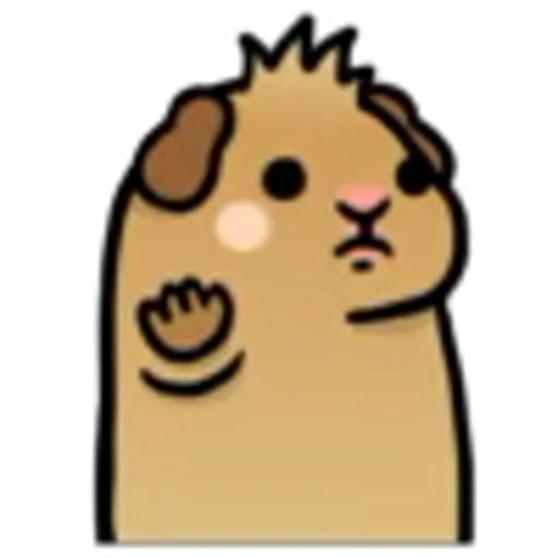 ❌ Эмодзи «Guinea Pig» для Telegram
