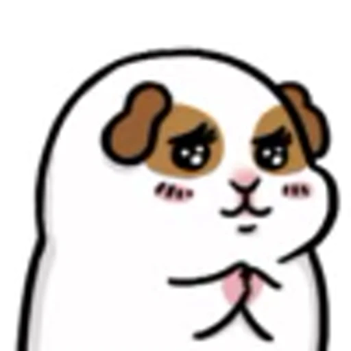 😳 Эмодзи «Guinea Pig» для Telegram