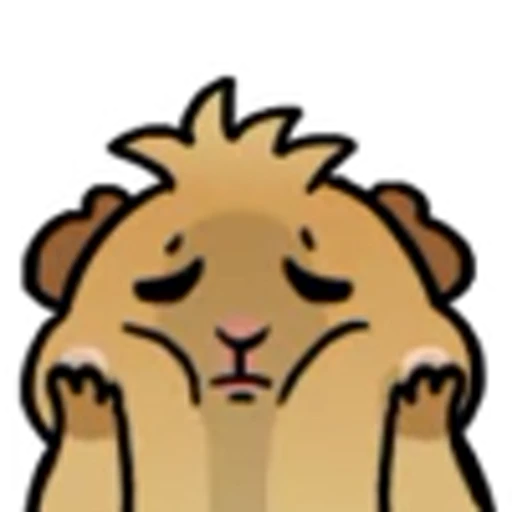 😮‍💨 Эмодзи «Guinea Pig» для Telegram