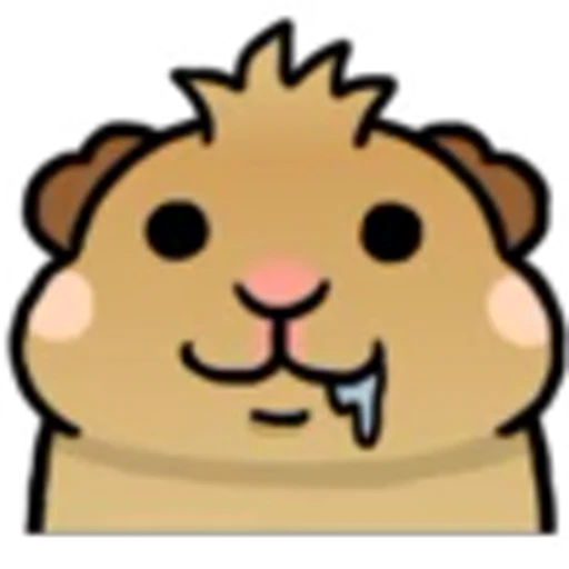 🤤 Эмодзи «Guinea Pig» для Telegram