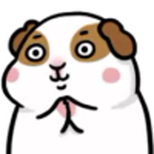 😳 Эмодзи «Guinea Pig» для Telegram