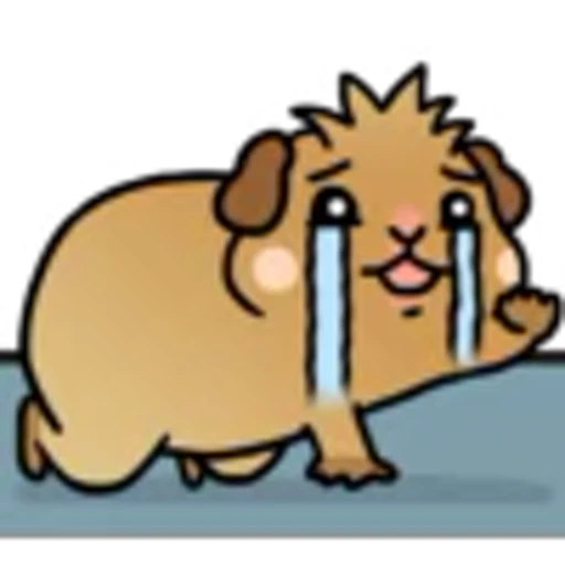 😭 Эмодзи «Guinea Pig» для Telegram