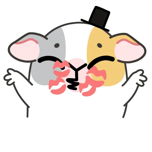 😘 Стикер «Guinea Pig» для Telegram