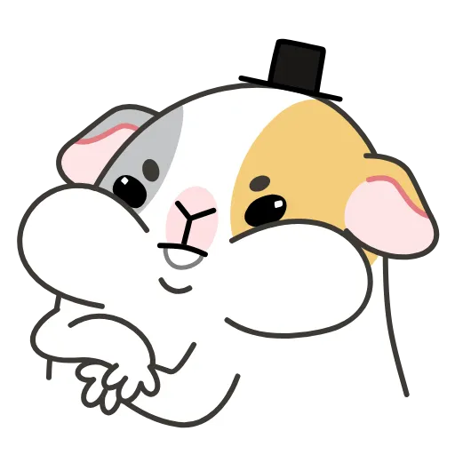 😠 Стикер «Guinea Pig» для Telegram