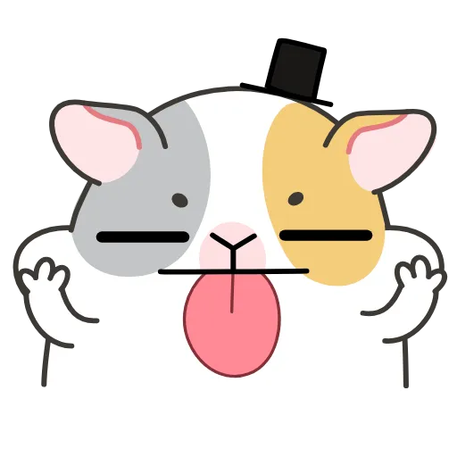 😝 Стикер «Guinea Pig» для Telegram