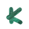 💚 Эмодзи «Зелёные буквы, цифры» для Telegram