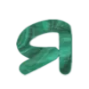 💚 Эмодзи «Зелёные буквы, цифры» для Telegram