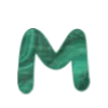 💚 Эмодзи «Зелёные буквы, цифры» для Telegram