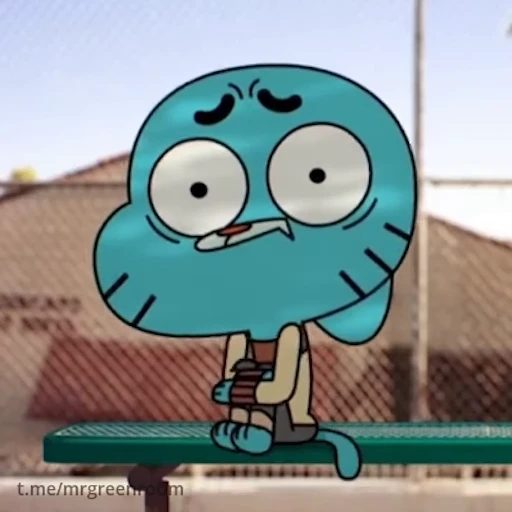 😨 Стикер «Гамбол / Gumball» для Telegram