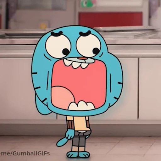 😮 Стикер «Гамбол / Gumball» для Telegram