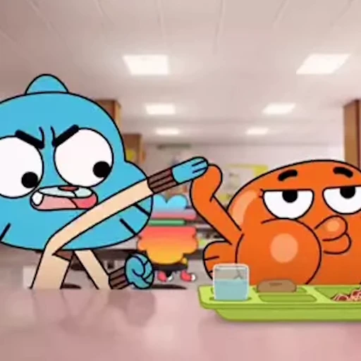 😠 Стикер «Гамбол / Gumball» для Telegram