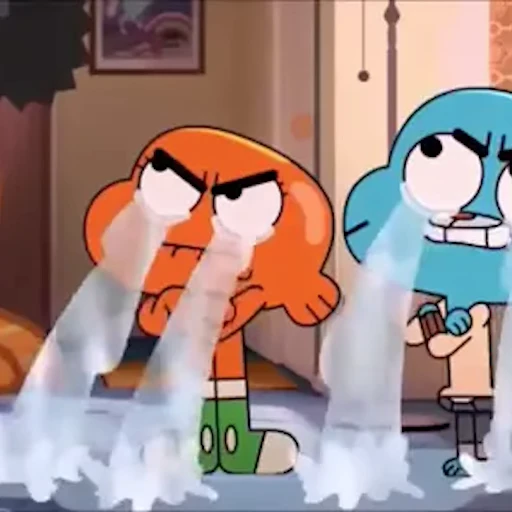 😭 Стикер «Гамбол / Gumball» для Telegram