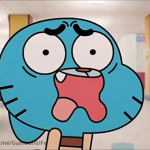 😨 Стикер «Гамбол / Gumball» для Telegram