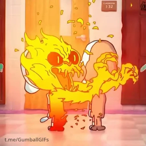 😡 Стикер «Гамбол / Gumball» для Telegram