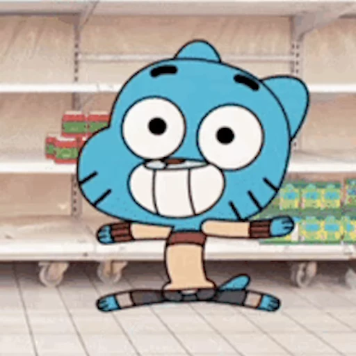 🥳 Стикер «Гамбол / Gumball» для Telegram