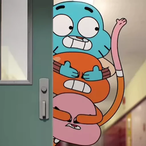🫣 Стикер «Гамбол / Gumball» для Telegram