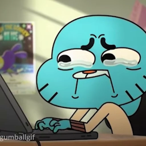 🥲 Стикер «Гамбол / Gumball» для Telegram