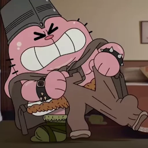 😖 Стикер «Гамбол / Gumball» для Telegram