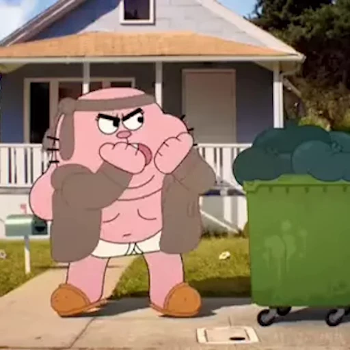 💪 Стикер «Гамбол / Gumball» для Telegram