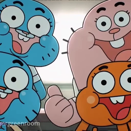 😀 Стикер «Гамбол / Gumball» для Telegram