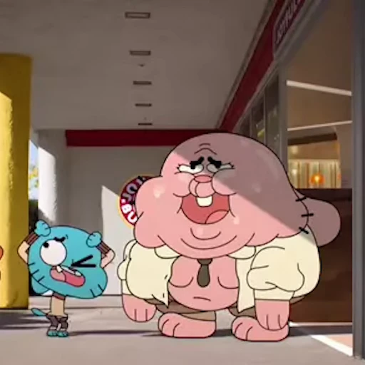 😏 Стикер «Гамбол / Gumball» для Telegram