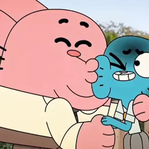 😘 Стикер «Гамбол / Gumball» для Telegram