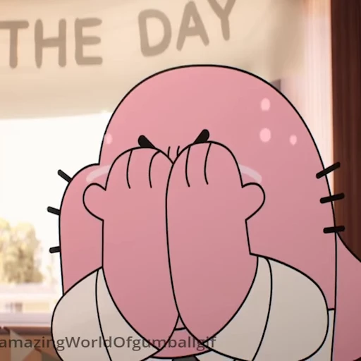 😭 Стикер «Гамбол / Gumball» для Telegram