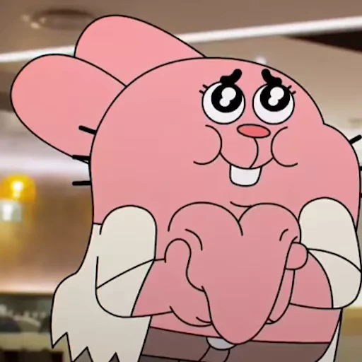 ❤️ Стикер «Гамбол / Gumball» для Telegram