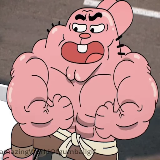 💪 Стикер «Гамбол / Gumball» для Telegram