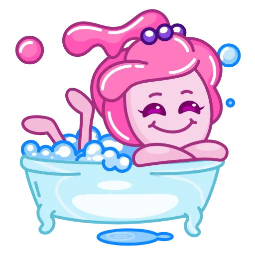 🌟 Стикер «Девочка Жвачка» для Telegram